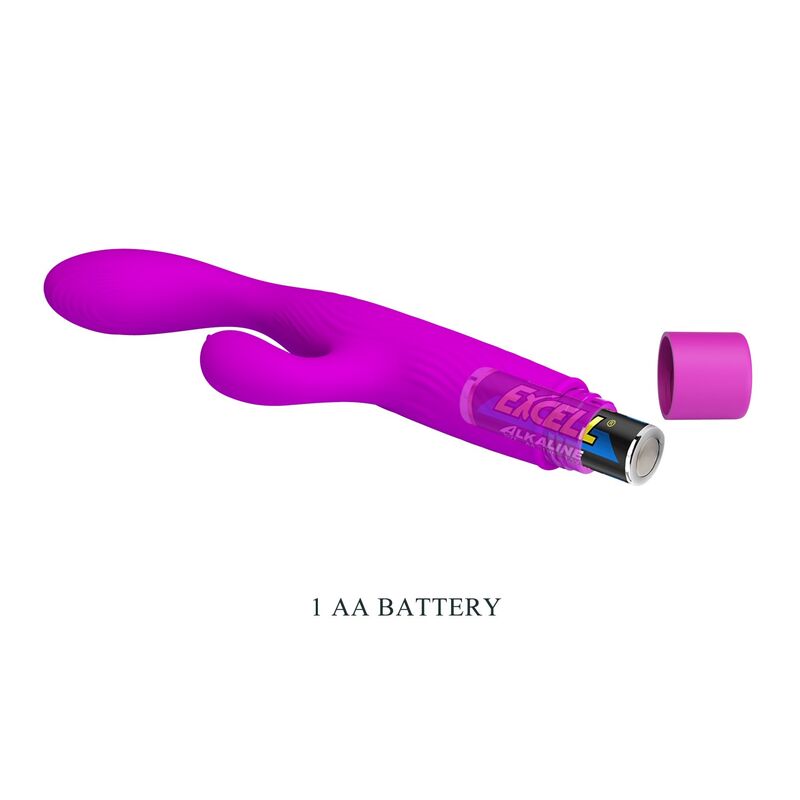 HIGH TECH – Pretty Love - Vibrador Jene Com Dupla Estimulação Do Ponto G E Do Clitóris - Roxo - Image 5