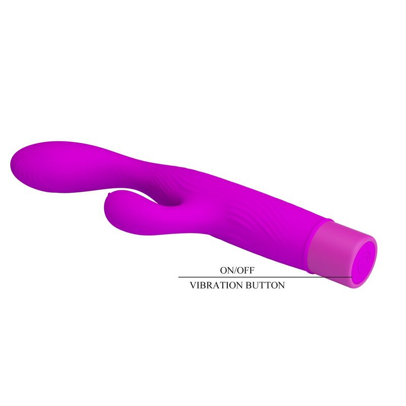 HIGH TECH – Pretty Love - Vibrador Jene Com Dupla Estimulação Do Ponto G E Do Clitóris - Roxo - Image 6