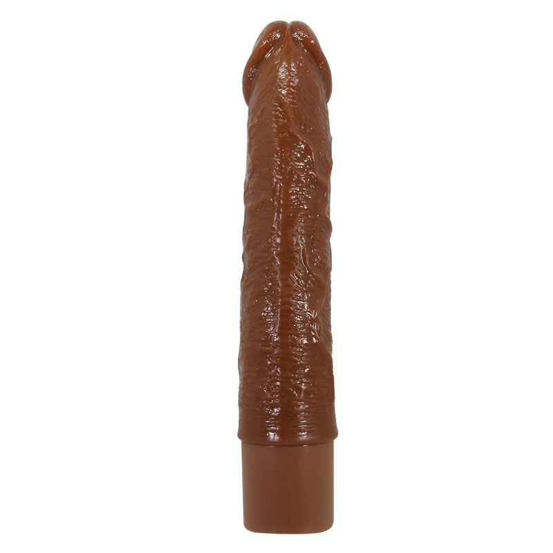 DILDOS – Pretty Love - Vibrador Realista Leonardo 20 Cm Ø 4 Cm Marrom - Image 4