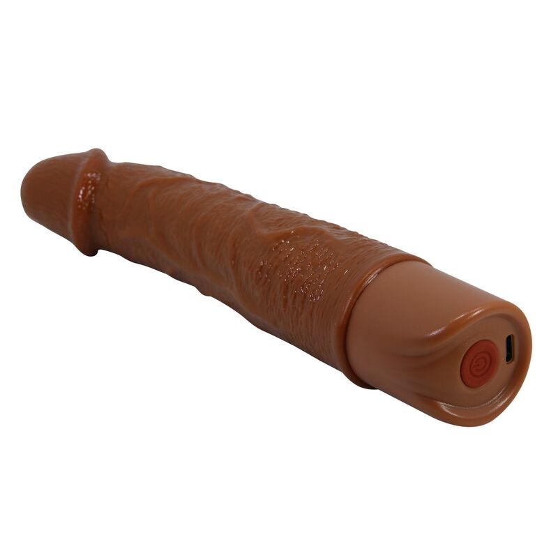 DILDOS – Pretty Love - Vibrador Realista Leonardo 20 Cm Ø 4 Cm Marrom - Image 7