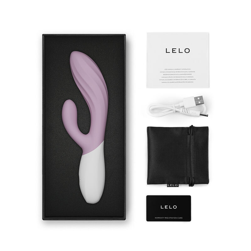 LELO – Ina Twist Vibrador Duplo Coelho Para Ponto G E Clitóris Rosa - Image 5