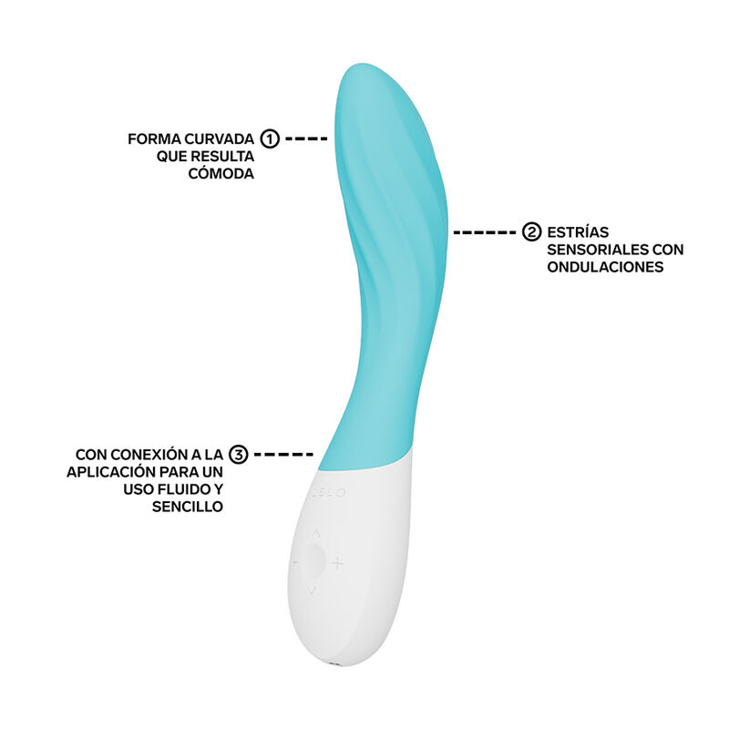 LELO – Mona Twist Vibrador De Ponto G Recarregável Com Controle Por Aplicativo Lavanda - Image 3