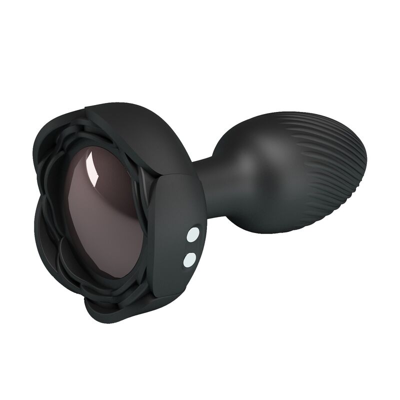 ANAL TOYS – Pretty Love - Plug Anal Vibratório Recarregável Com 10 Modos - Preto - Image 7