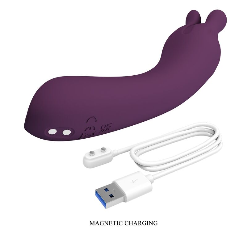 HIGH TECH – Pretty Love - Vibrador Recarregável Lunao Com 10 Funções Roxo - Image 10