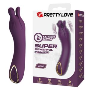 HIGH TECH – Pretty Love - Vibrador Recarregável Lunao Com 10 Funções Roxo