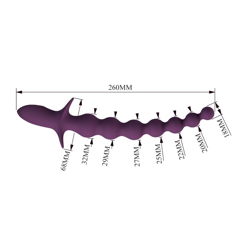 ANAL TOYS – Pretty Love - Madison Vibrador Anal Recarregável Com 10 Funções - Image 6