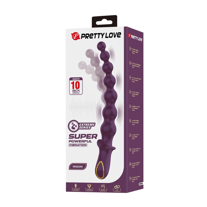 ANAL TOYS – Pretty Love - Madison Vibrador Anal Recarregável Com 10 Funções - Image 3