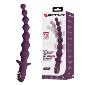 ANAL TOYS – Pretty Love - Madison Vibrador Anal Recarregável Com 10 Funções