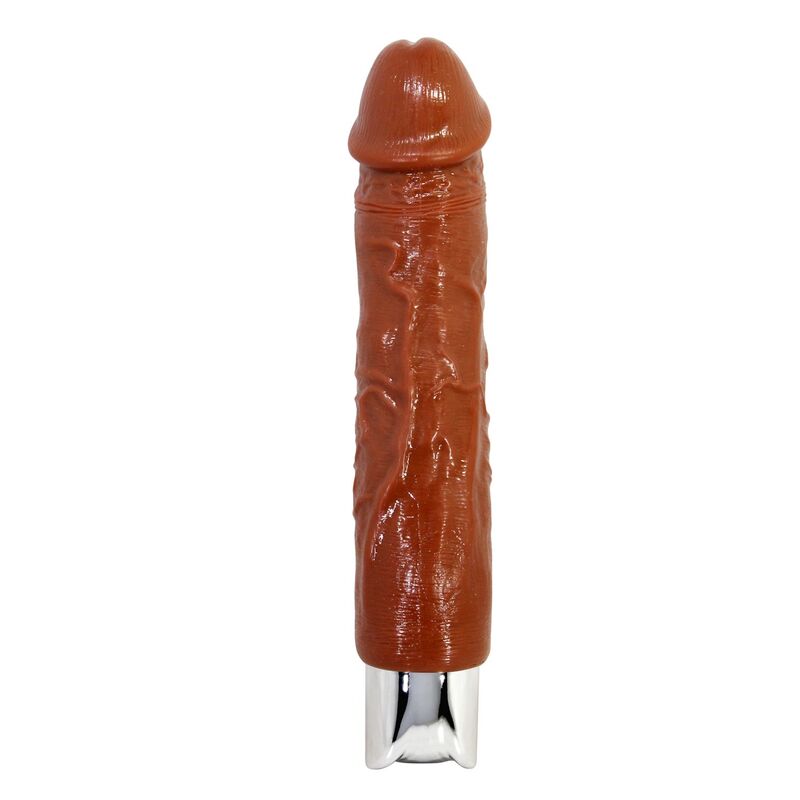 DILDOS – Pretty Love - Vibrador Realista Profissional 23,5 Cm Ø 4,8 Cm Marrom - Image 4