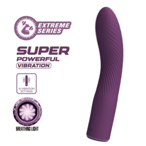 HIGH TECH – Pretty Love - Vibrador Recarregável Kissell Com 10 Funções - Roxo