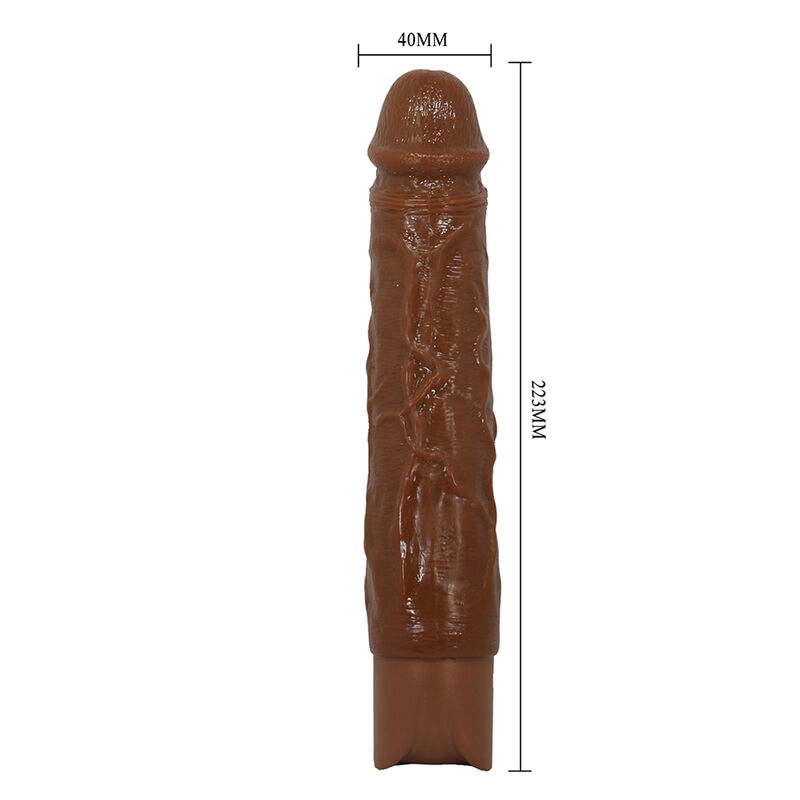 DILDOS – Pretty Love - Kessler Vibrador Realista Com 10 Modos De Vibração E 10 Intensidades, 22 Cm, Marrom - Image 14