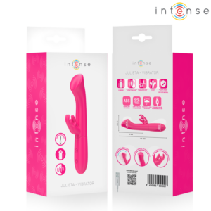 INTENSE HIGH TECH – Intense - Julieta Rabbit Vibrador 18,6 Cm 10 Vibrações Rosa