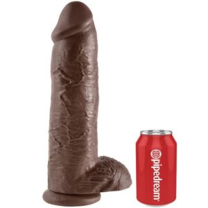 Fotografia do Dildo Castanho com Bolas 30.48 cm