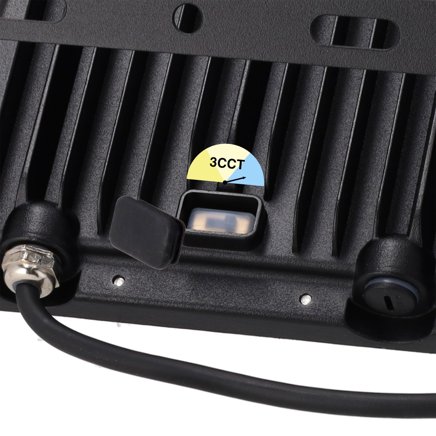Projetor LED 100 W 110 lm/W 90º 220-240 V AC IP65 CCT (temperatura de cor ajustável) 4000/5000/6500 K - Image 2