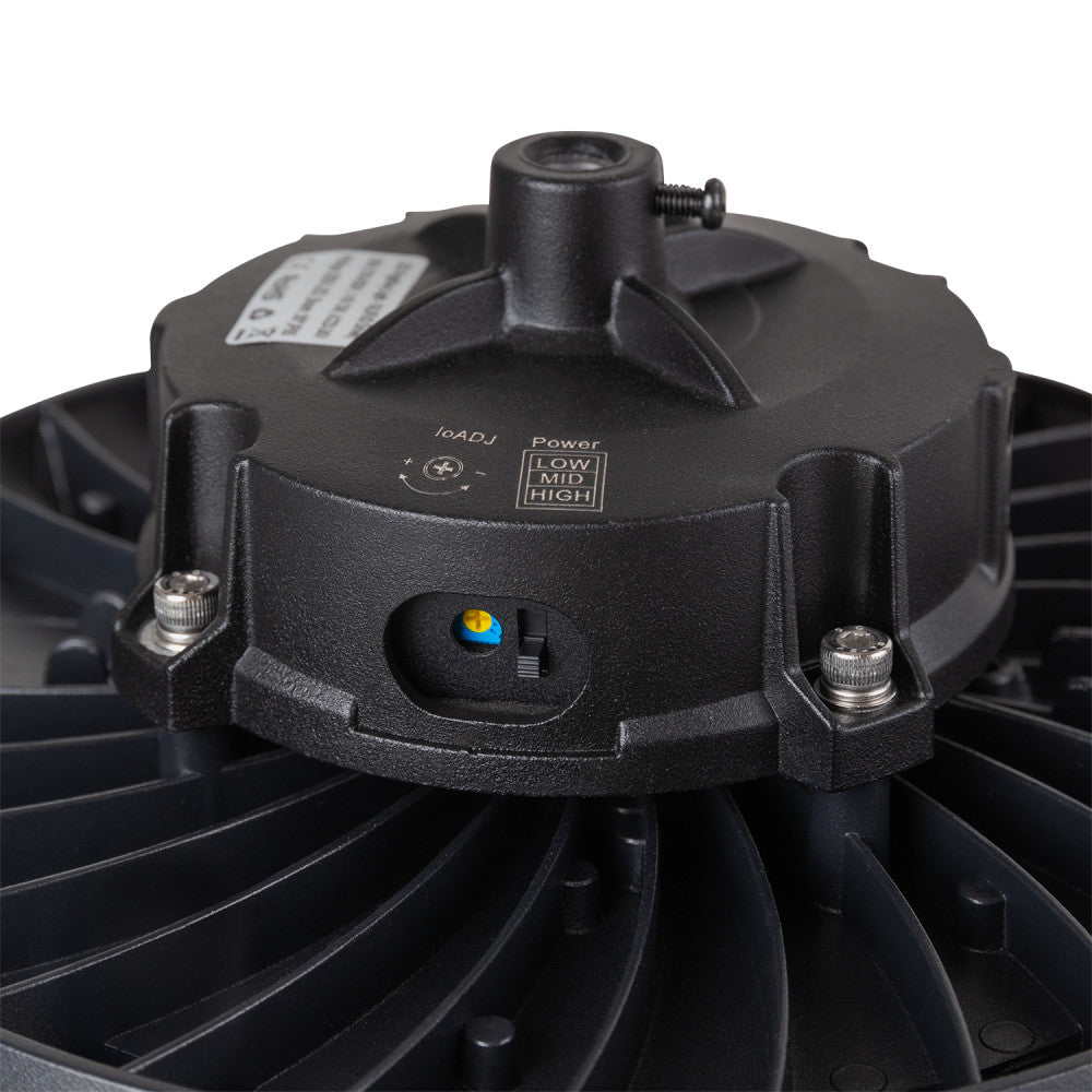 LED high bay 100 W ( 72 W-96 W-120 W ) 18000 lm driver Lifud regulável 1-10 V Philips cw chip 6000 K 90º - Image 3