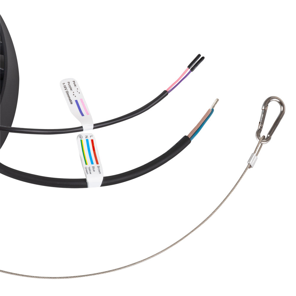 LED high bay 100 W ( 72 W-96 W-120 W ) 18000 lm driver Lifud regulável 1-10 V Philips cw chip 6000 K 90º - Image 6