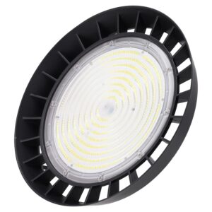 Luminária LED high bay 200 W (120 W-160 W-200 W) 180 lm/W regulável, driver Lifud 1-10 V, chip Philips, temperatura de cor de 90º