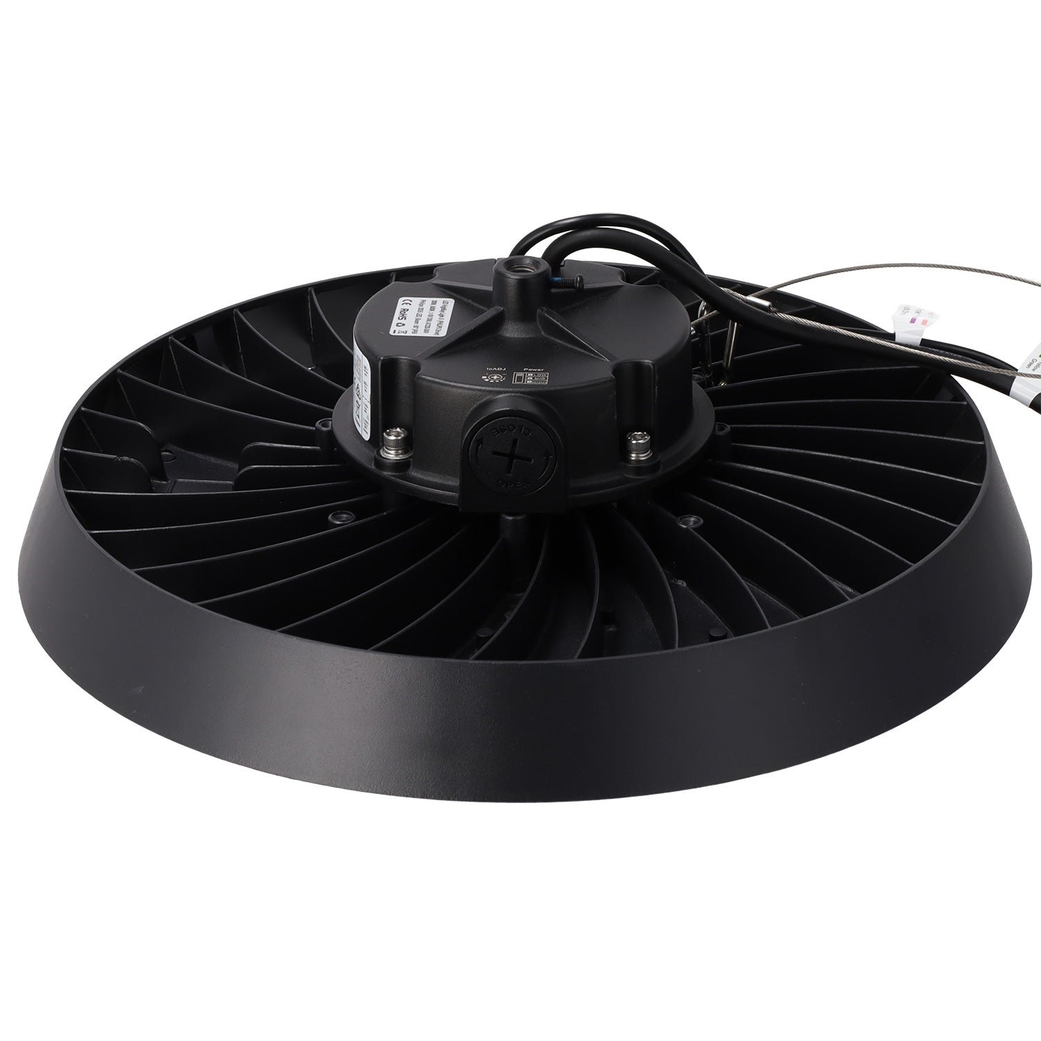 Campainha LED industrial ufo 200 W (120 W-160 W-200 W) 200 lm/W 5000 K Philips Xitanium regulável 1-10 V hbm - Image 3