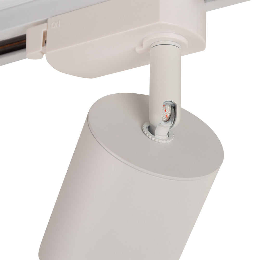 Foco monofásico de calha 10 W COB ajustável sem cintilação branco - Image 2