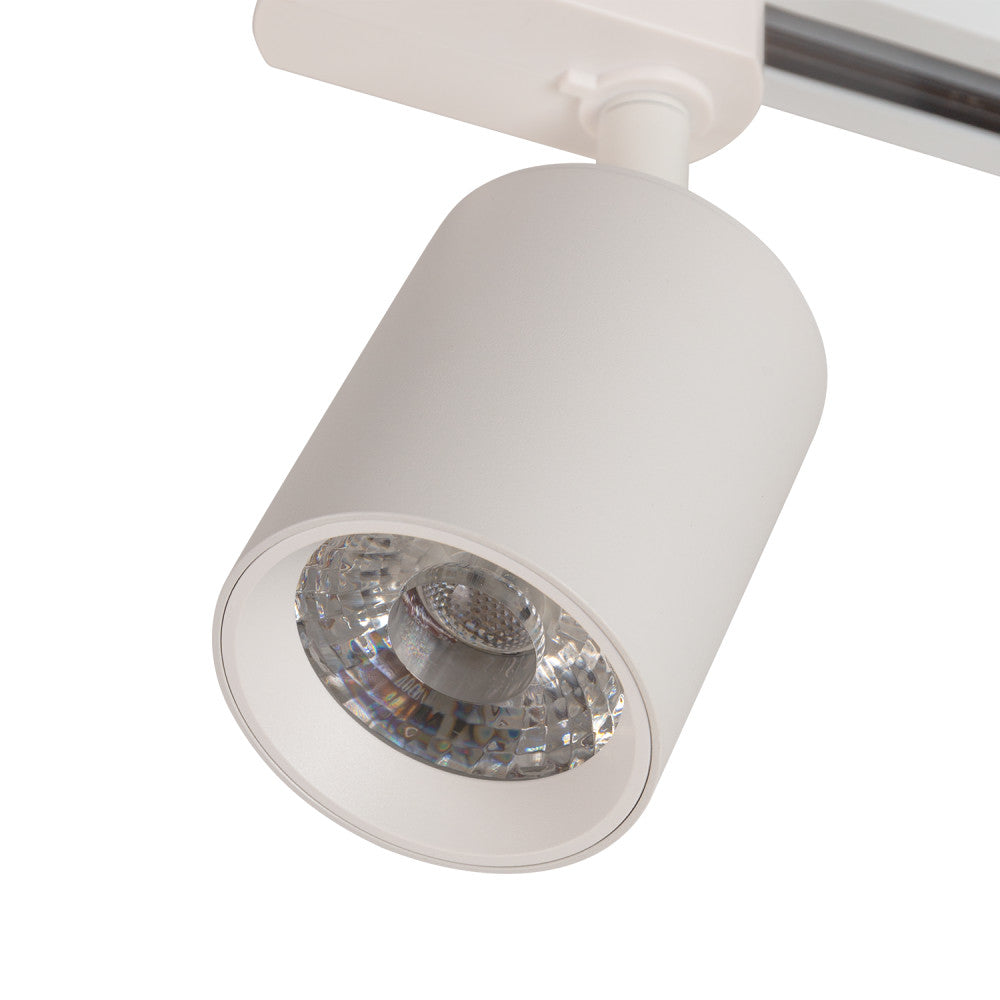 Foco monofásico de calha 10 W COB ajustável sem cintilação branco - Image 3
