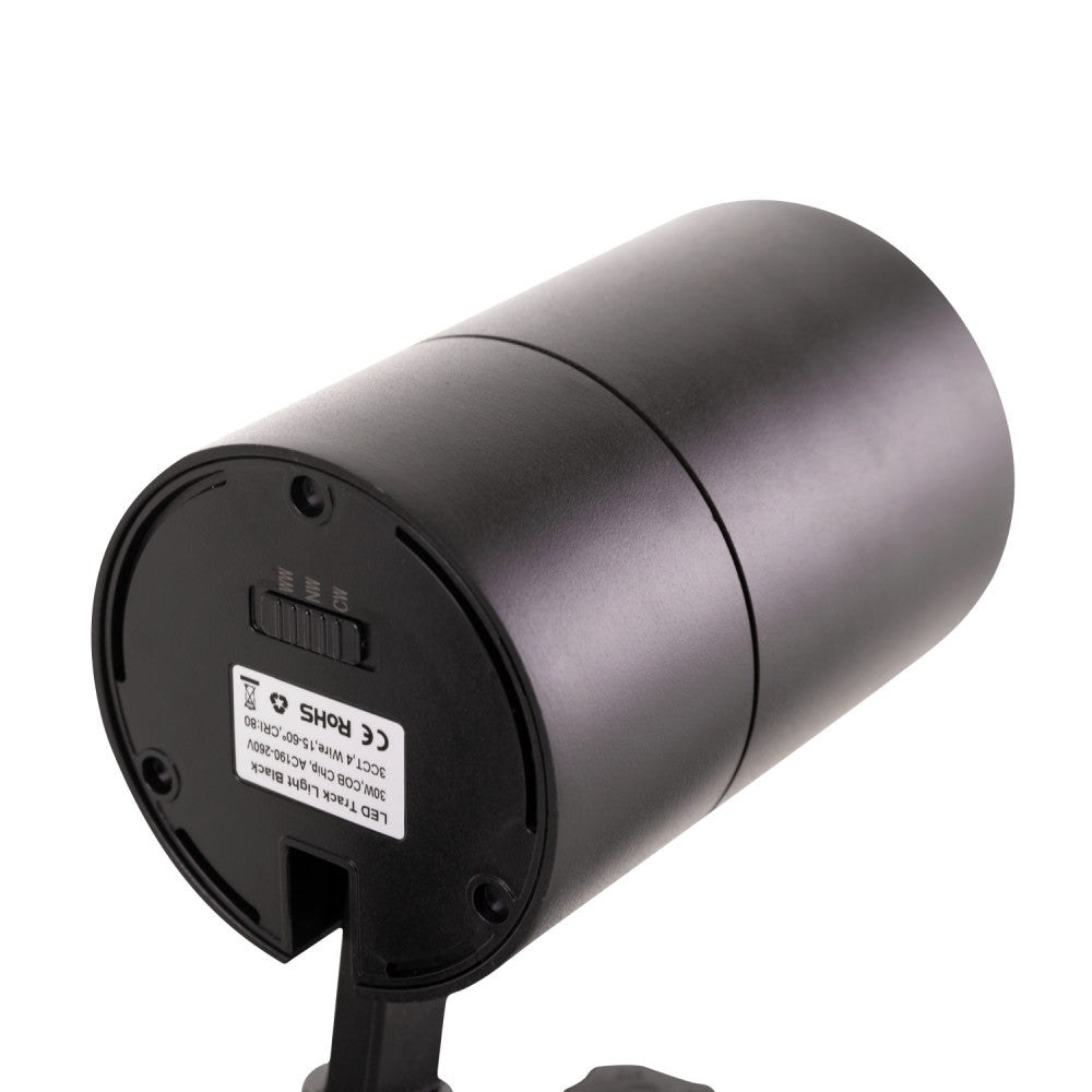 Foco de carril LED TRIAC multiángulo 15-60º 30 W, 2700 lm, CRI90 3 CCT monofásico - Image 2
