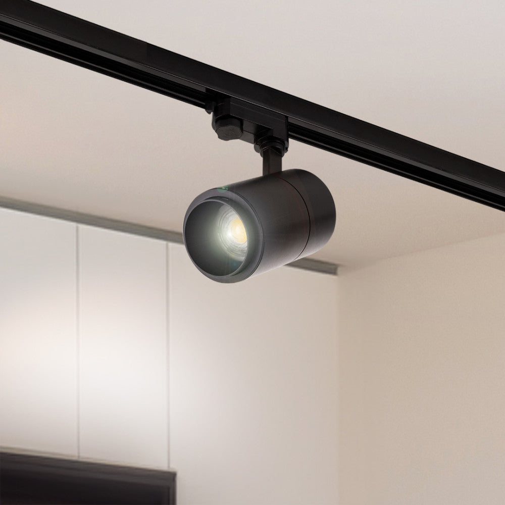 Foco de carril LED TRIAC multiángulo 15-60º 30 W, 2700 lm, CRI90 3 CCT monofásico - Image 4