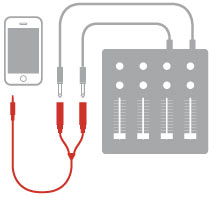 IK MULTIMEDIA – Cabo Iline Mono Output Splitter