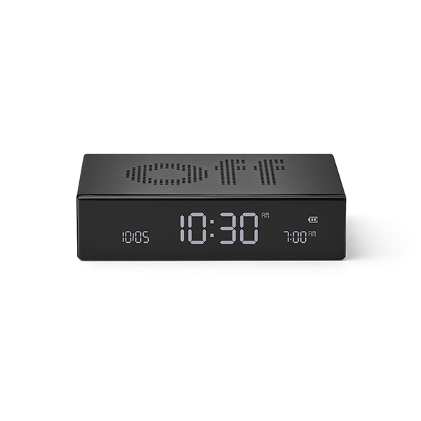 Lexon - Despertador FLIP Premium Preto - Image 2