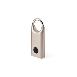 Fotografia do Nomaday Lock - Cadeado com impressão digital Soft Gold