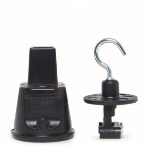 Fotografia do End cap preto IP44 glargura metal cabo apartamento