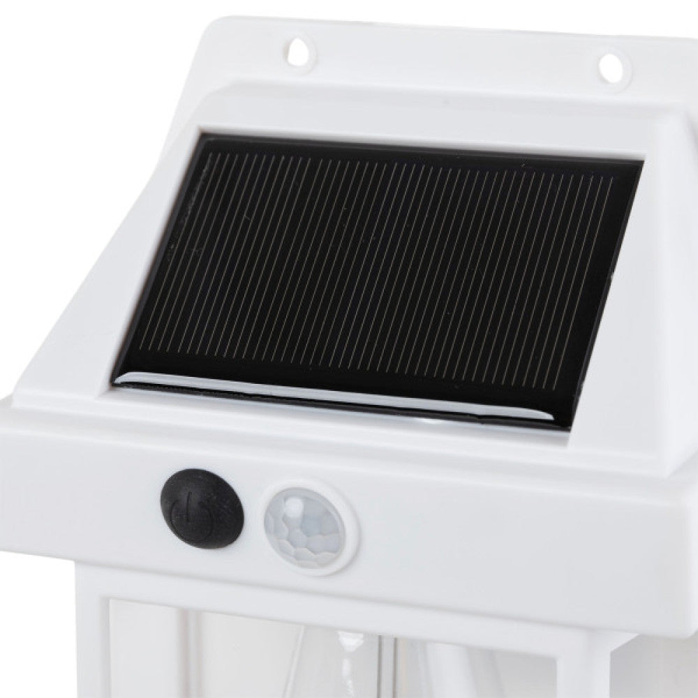 Aplique solar IP44 3 W 3000 K 100 lm com sensor PIR - branco - Image 3