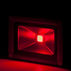 Fotografia do Projetor LED 10 W 850 lm IP65 brico vermelho