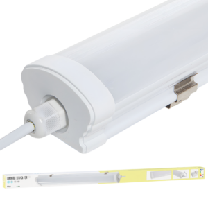 Equipamento LED impermeável 40 W 3.600 lm 6000 K 120 cm IP65