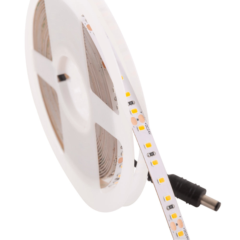 Fita de 600 LED 60 W 7.000 lm CRI85 3000 K SMD2835 24 V DC branco -branco quente - Image 4