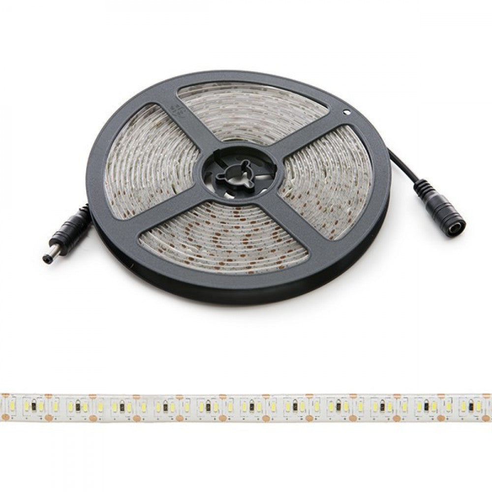 Fita de 204 LED/m 60 W 5.000 lm CRI85 SMD3014 12 V DC IP65 x5 m -branco frio - Image 2
