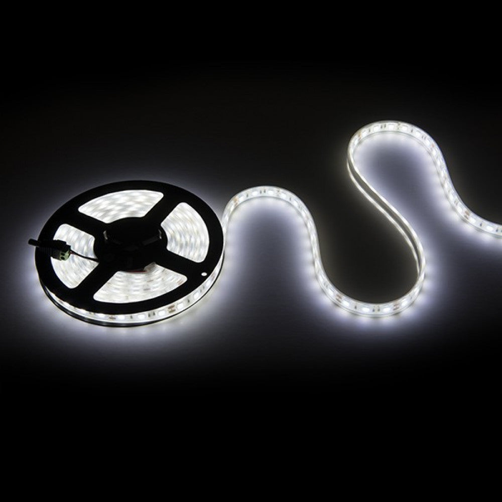 Fotografia da Fita de 60 LED 72 W 4.000 lm CRI85 SMD5050 12 V DC IP68 submersível x5 m -branco frio