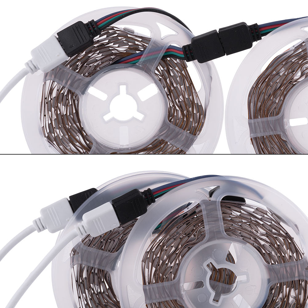 Kit de tira 108 W 4.500 lm 450 LED 15 metros RGB blister transformer, controlador, comando à distância IP20 - Image 4