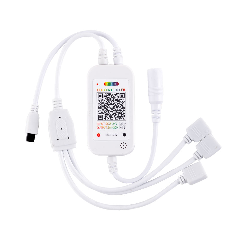 Kit de tira 108 W 4.500 lm 450 LED 15 metros RGB blister transformer, controlador, comando à distância IP20 - Image 6