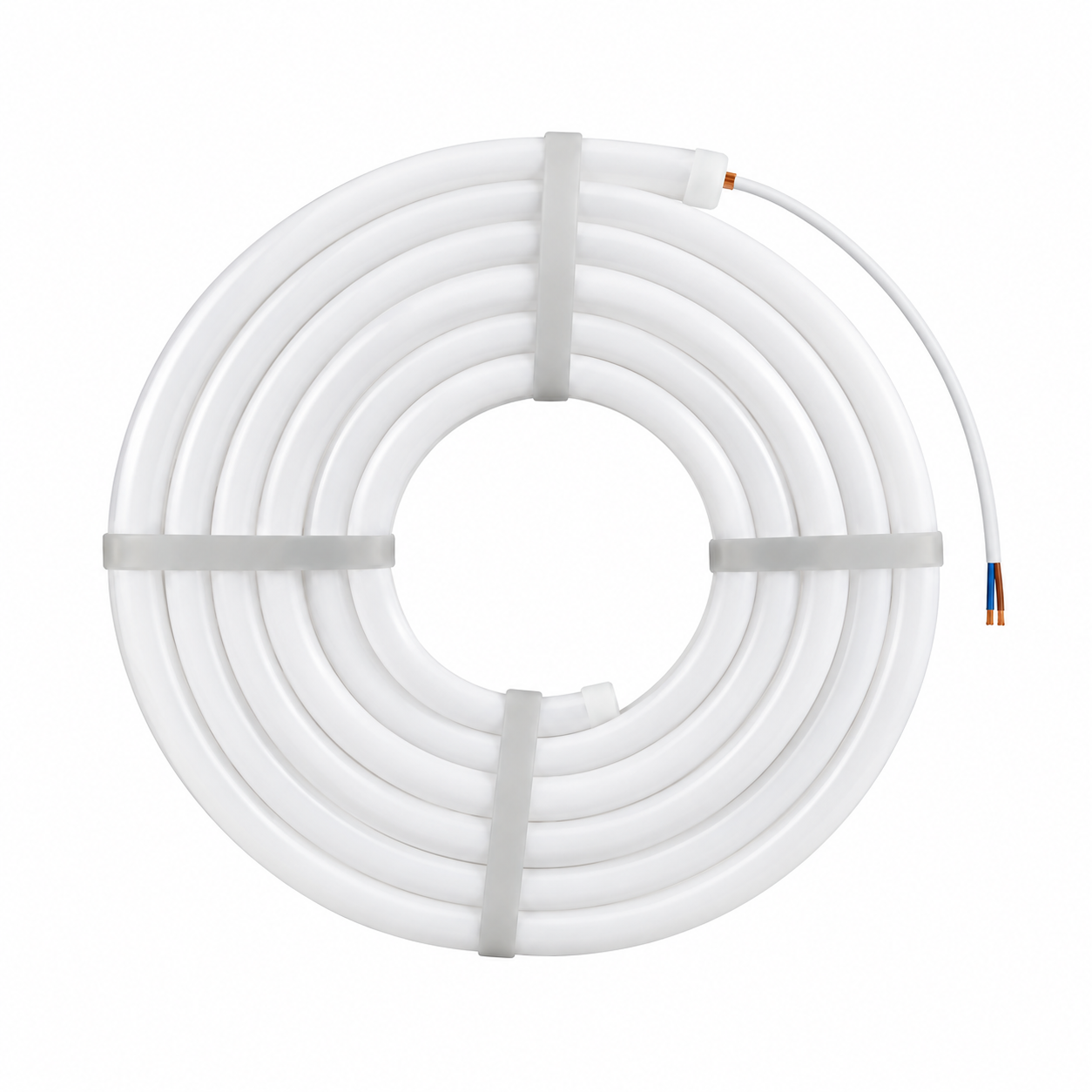 Fotografia da Fita LED circular flexível neon - 220 V - instalação saliente - ø15 mm 22 W/m x1 m IP67