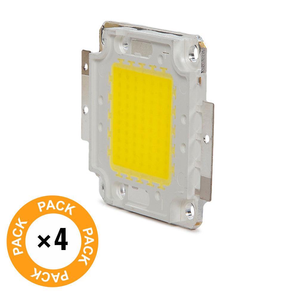 Conjunto de 4 LED de alta potência 50 W 5000 lm 6000 K cob30 - Image 2