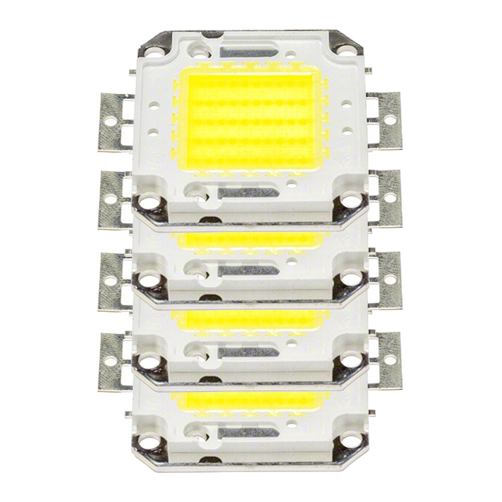 Conjunto de 4 LED de alta potência 50 W 5000 lm 6000 K cob30 - Image 3