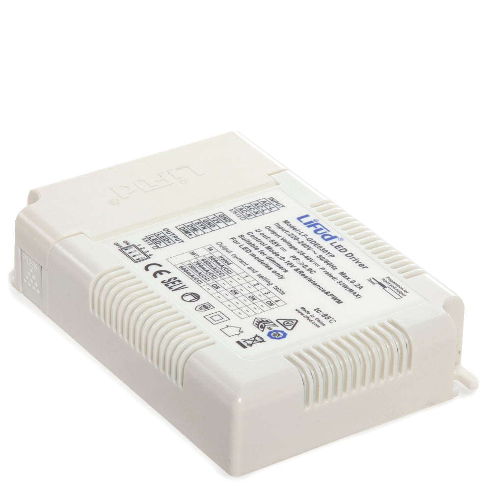 Driver Lifud 38-42 W ac220-240 V 3 en 1 dim (0-10 V/pwm/rx) sem cintilação + dip - Image 2