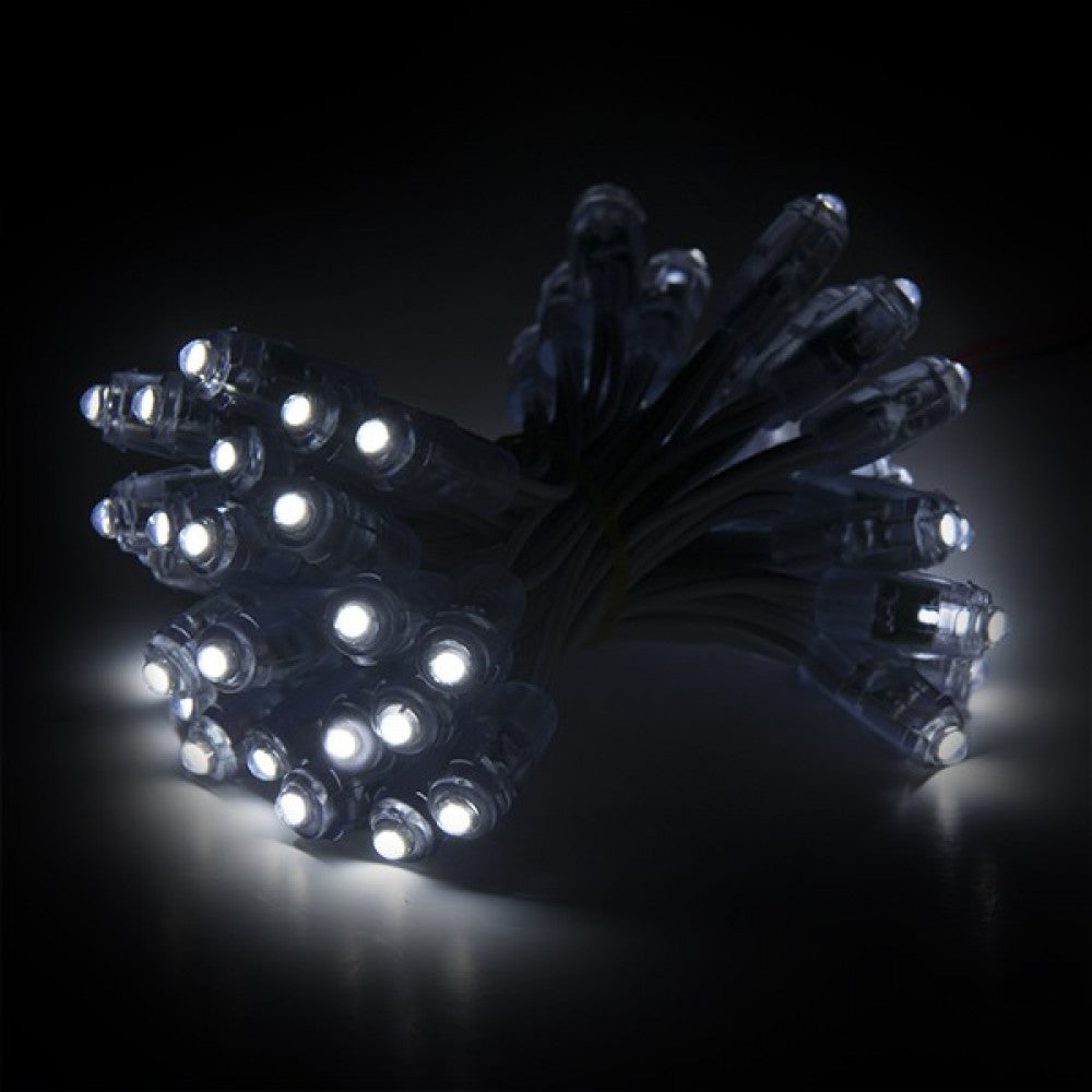 Pixel LED 0,1 W 1,7 lm 4200 K 9 mm 5 V Epistar (string 50 unidades) branco - Image 3