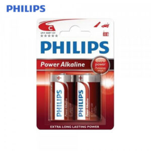 Fotografia da Bateria alcalina Philips C LR14 1,5 V (blister 2 unidades)