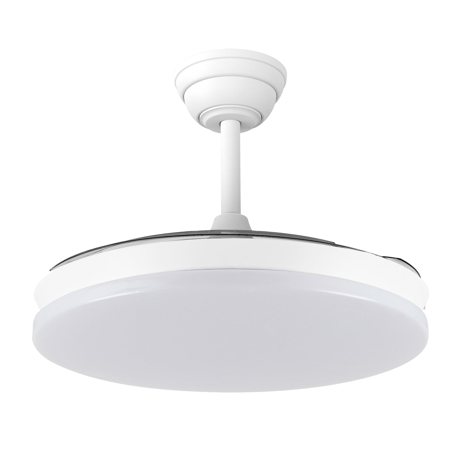 Ventilador DC "Marele", função verão/inverno, 48 W, branco, 3 pás, 5040 lm, 3500-4000-6500 K, comando e temporizador - Image 3