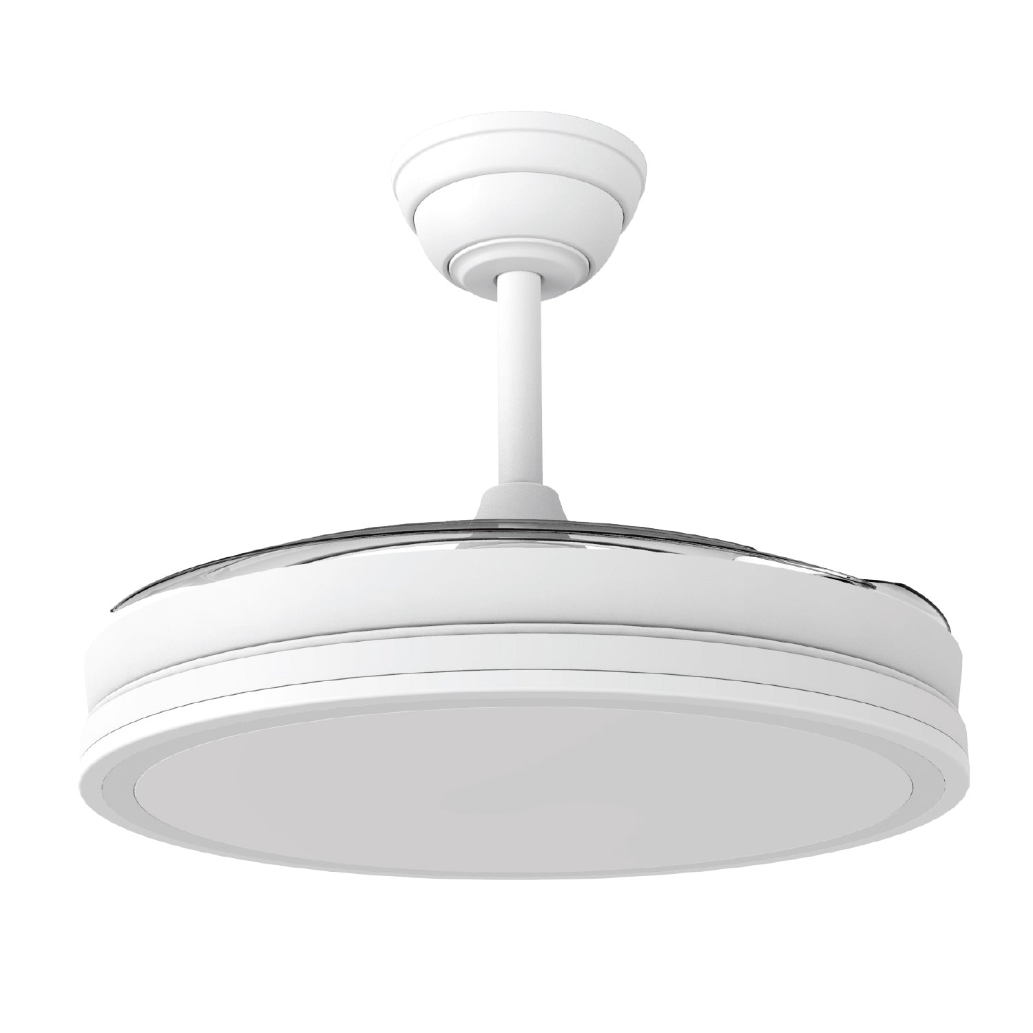 Ventilador DC "Martina", função verão/inverno, 48 W, branco, 3 pás, 5040 lm, 3500-4000-6500 K, comando e temporizador - Image 3