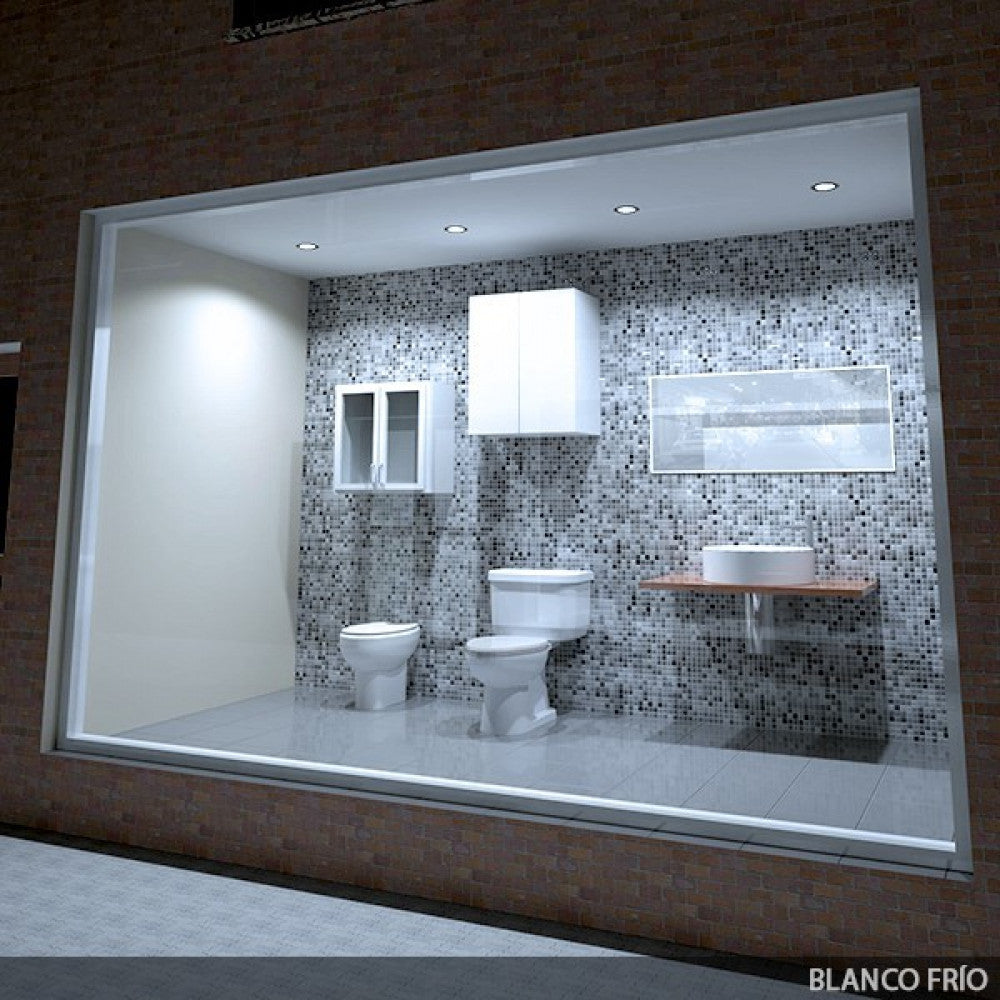 Painel LED 6 W 600 lm circular níquel acetinado - Image 5