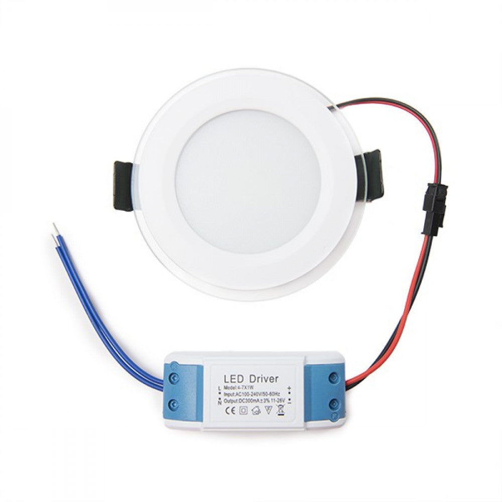 Downlight LED 6 W 600 lm vidro circular ø95 mm - Image 5