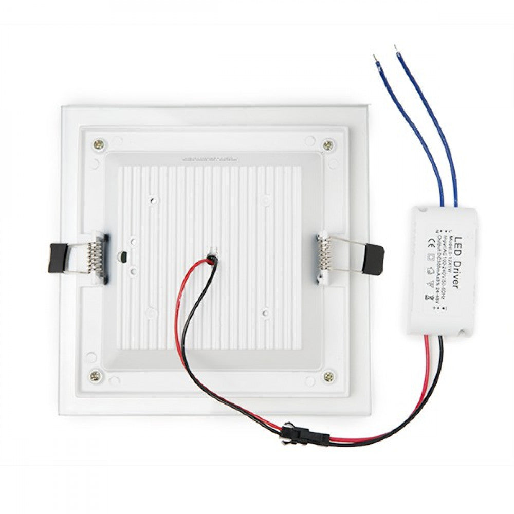 Downlight LED 12 W 1200 lm quadrado vidro - Image 5