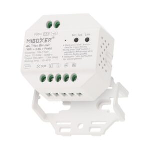 Regulador de intensidade para fita LED AC 2.4g wi-fi + botão de pressão